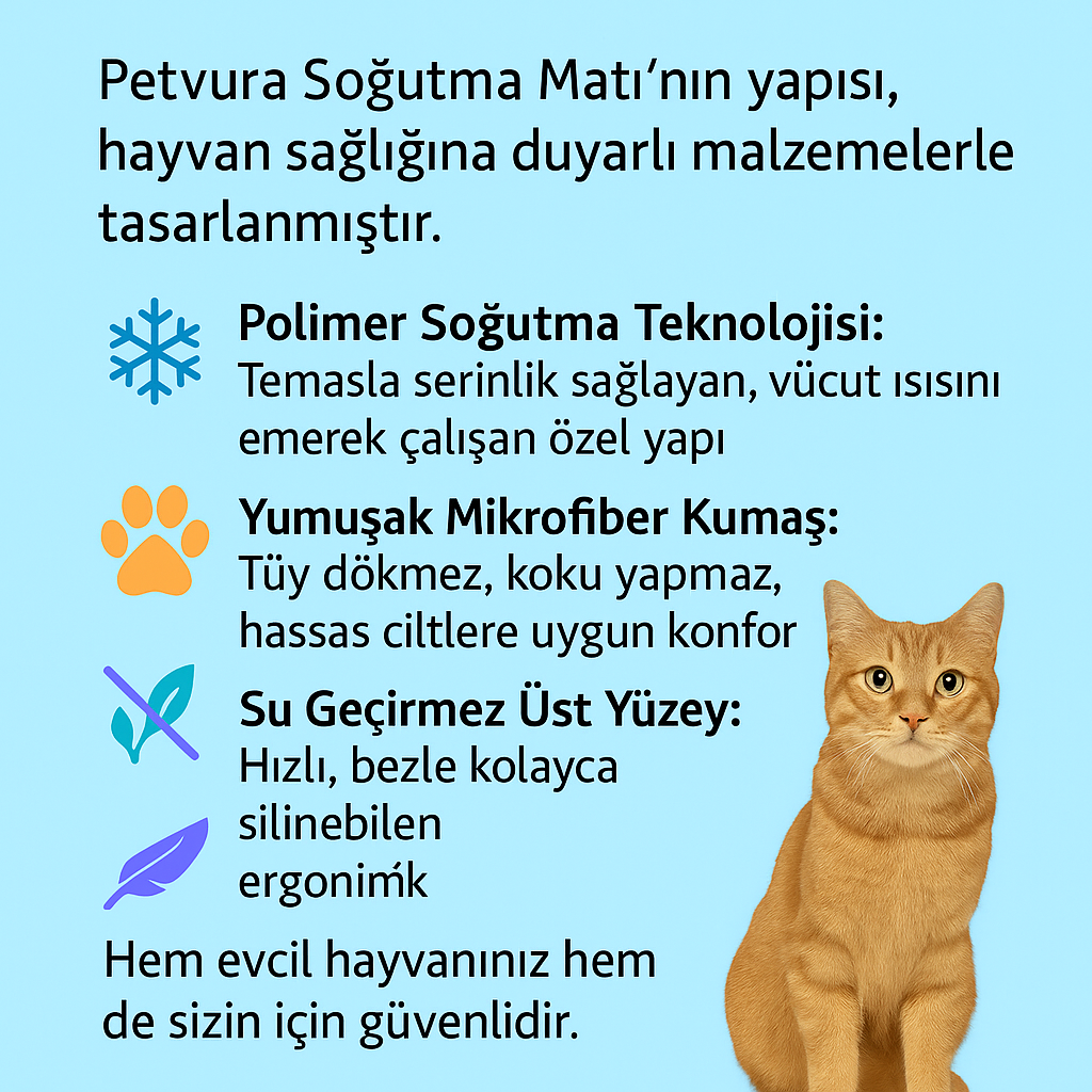PetVura™ Soğutma Matı